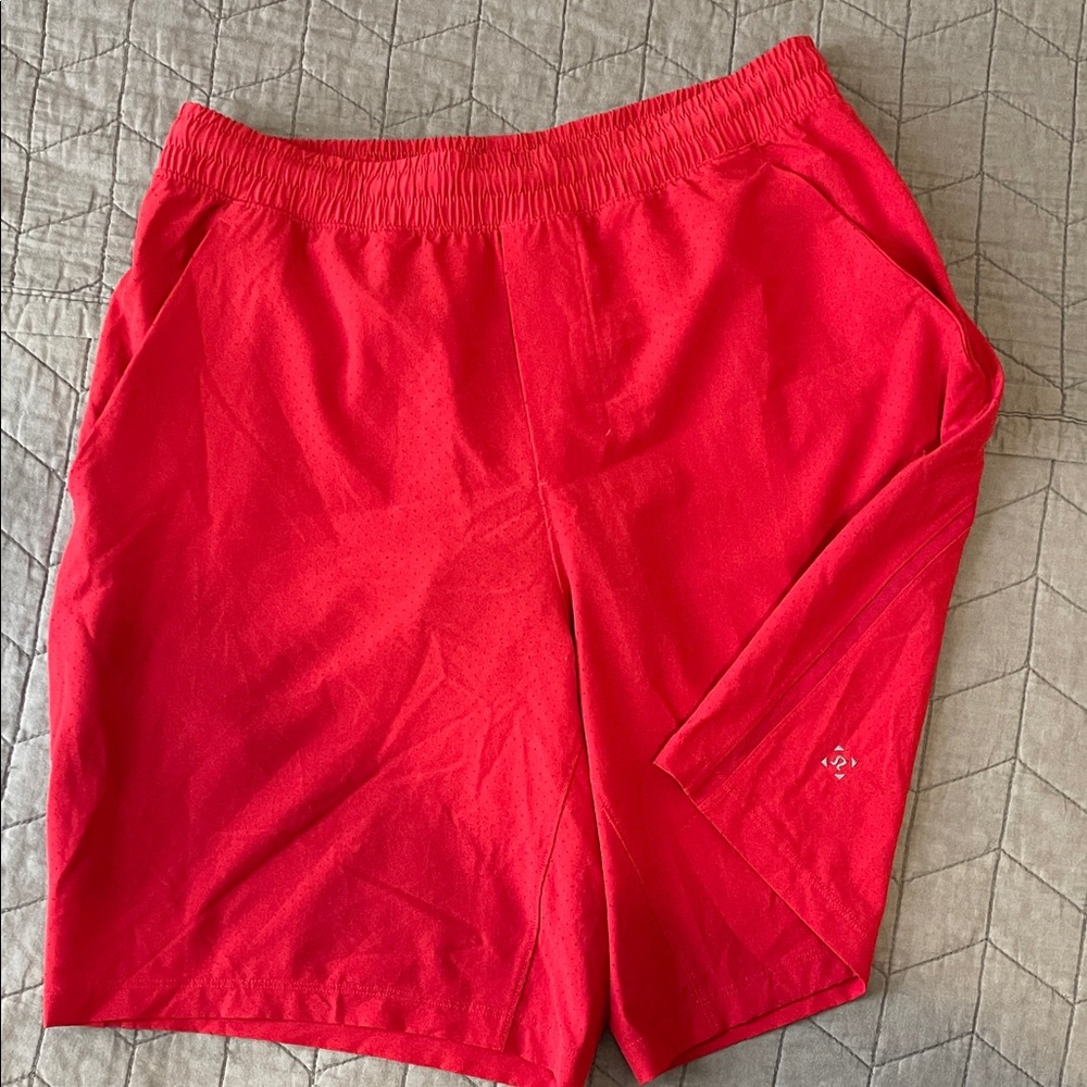 lululemon athletica Men's Bright Red Athletic Shorts